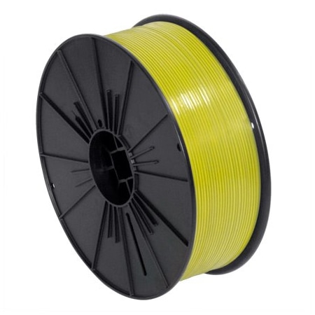 Bsc Preferred 5/32'' x 7000' Yellow Plastic Twist Tie Spool BUY00032260